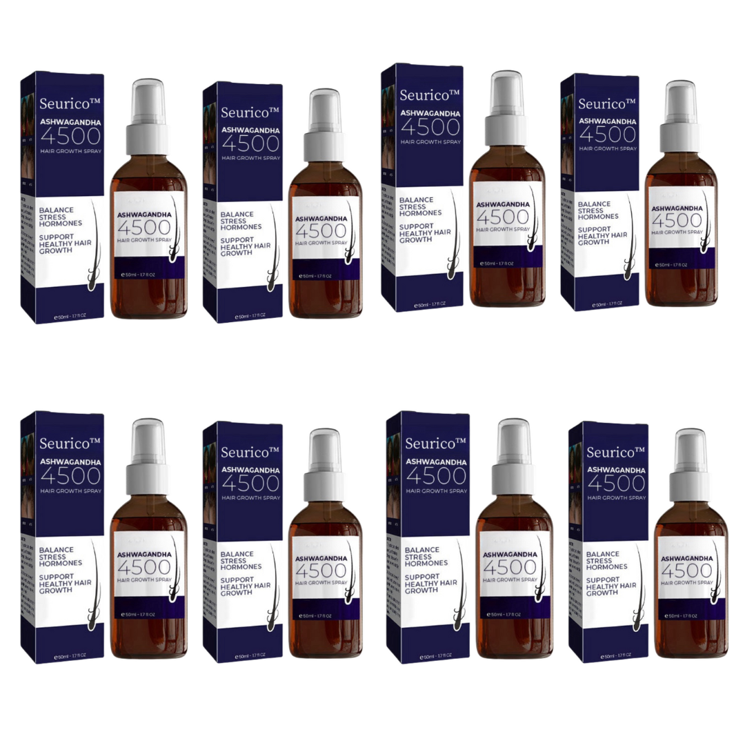 🎄 Holiday Sale Extravaganza: Enjoy 50% Off! 🎁 Seurico™ Ashwagandha 4500 Hair Growth Spray
