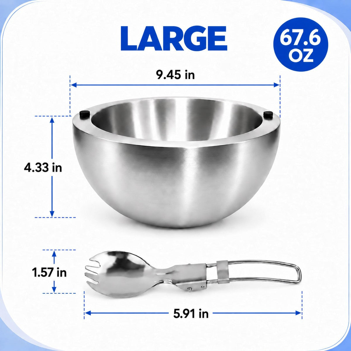 π₯£ Insulated Dip & Serving Bowl β Hot & Cold Food Keeper