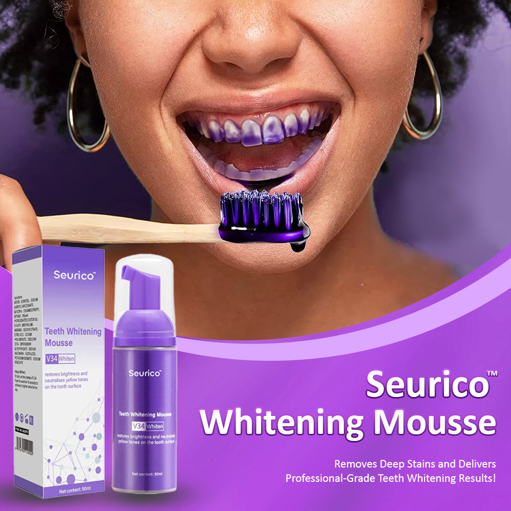 🚨 Clearance Blowout Sale! 🚨 Seurico Herbal Whitening Mousse Toothpaste ...