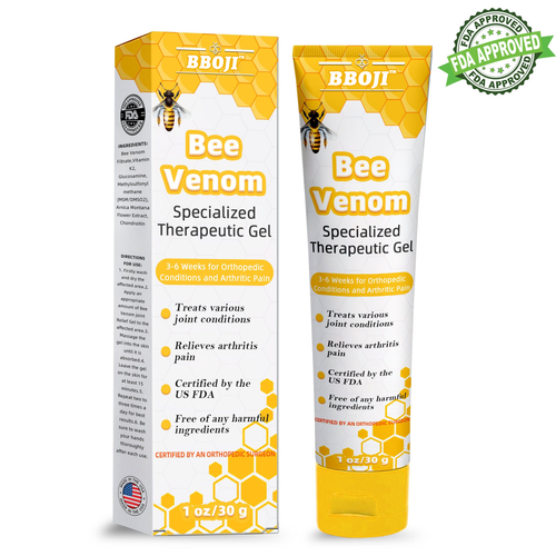 Bee Venom Joint Therapy Pain Relief Gel (New Zealand Bee Extract - Specializes in Orthopedic Diseases and Arthritis Pain)