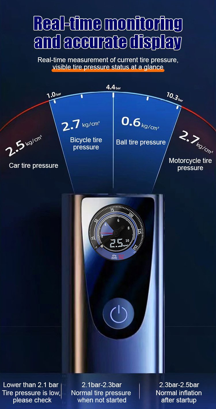 Portable High Power Auto Air Pump - 🔥LAST DAY 49% OFF🔥