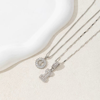 BUY 1 GET 1 FREE(2 Pack)--Diamond Letter Initial Necklaces--50% OFF until 23:59!