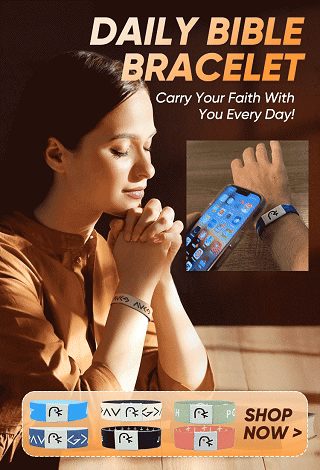 Daily Bible NFC Bracelet Faith on the Wrist