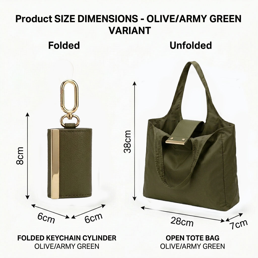 TAHWBAG folded and unfolded dimensions