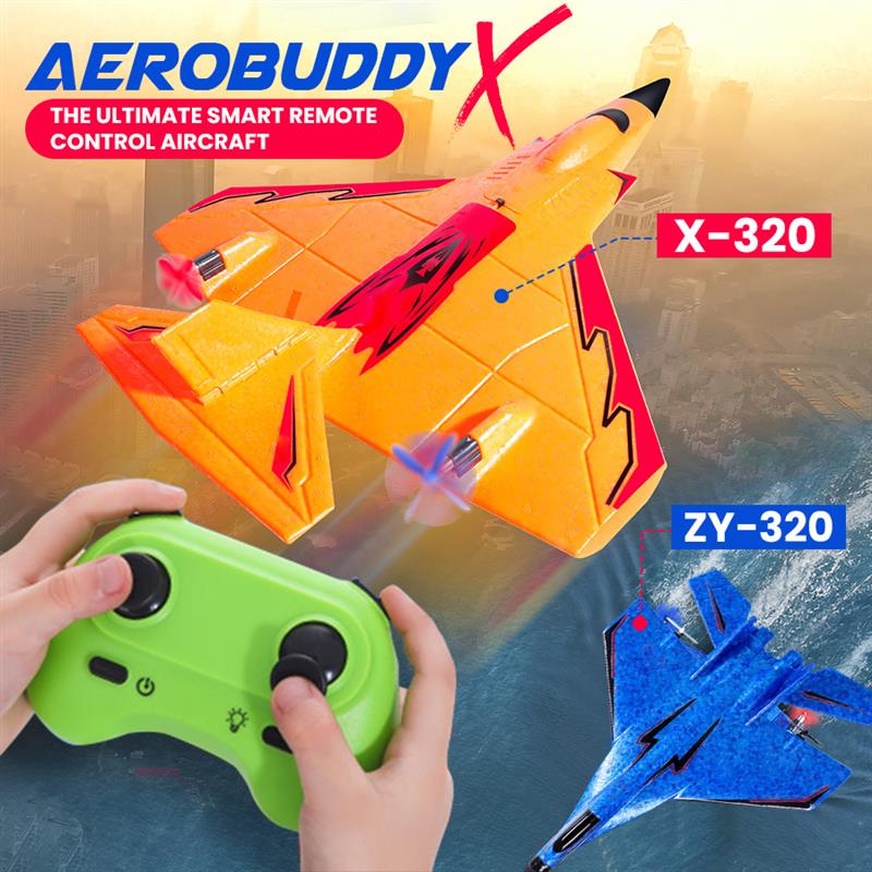 AeroBuddy X 2.4GHz RC Remote control fighter model toy