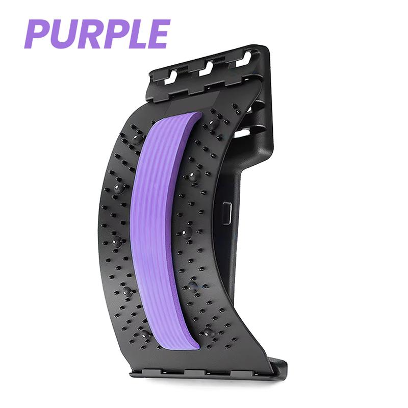Adjustable Lumbar Stretcher & Acupressure Massager