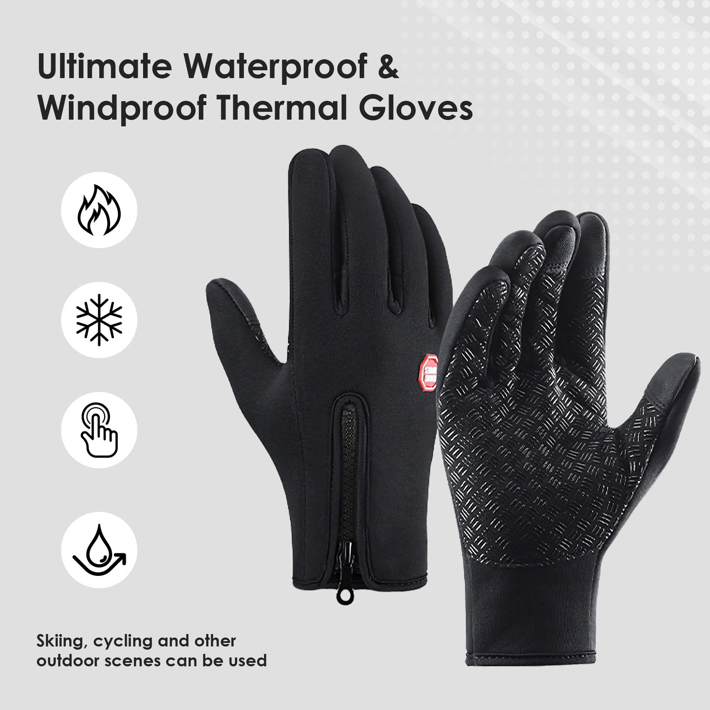 🎄HOT SALE 50% Off 🎁 Ultimate Waterproof & Windproof Thermal Gloves