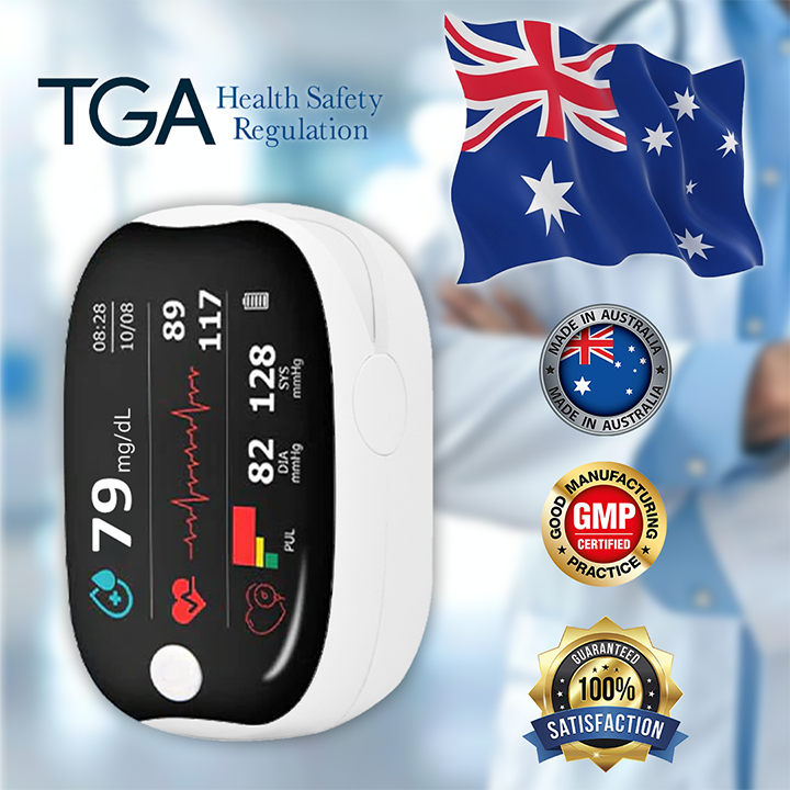 [Official Store] Zakdavi™ GlucoSense Laser Blood Glucose Monitoring Device