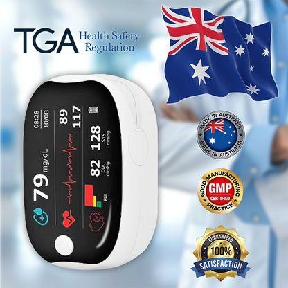 [Official Store] Zakdavi™ GlucoSense Laser Blood Glucose Monitoring Device