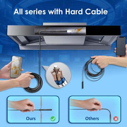 ⚡🔥Limited Time Only: Get 50% Off Now! 🎁  ~Deep View Mini Endoscope Camera for Industrial & Automotive Inspection