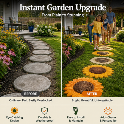 🌻Turn Concrete Into Beautiful Garden Decor
