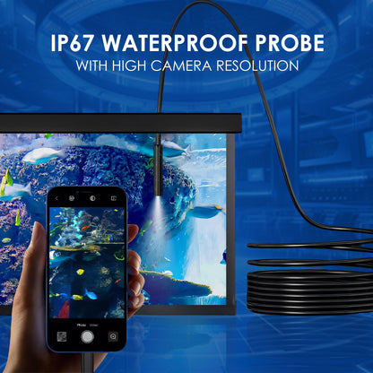 ⚡🔥Limited Time Only: Get 50% Off Now! 🎁  ~Deep View Mini Endoscope Camera for Industrial & Automotive Inspection