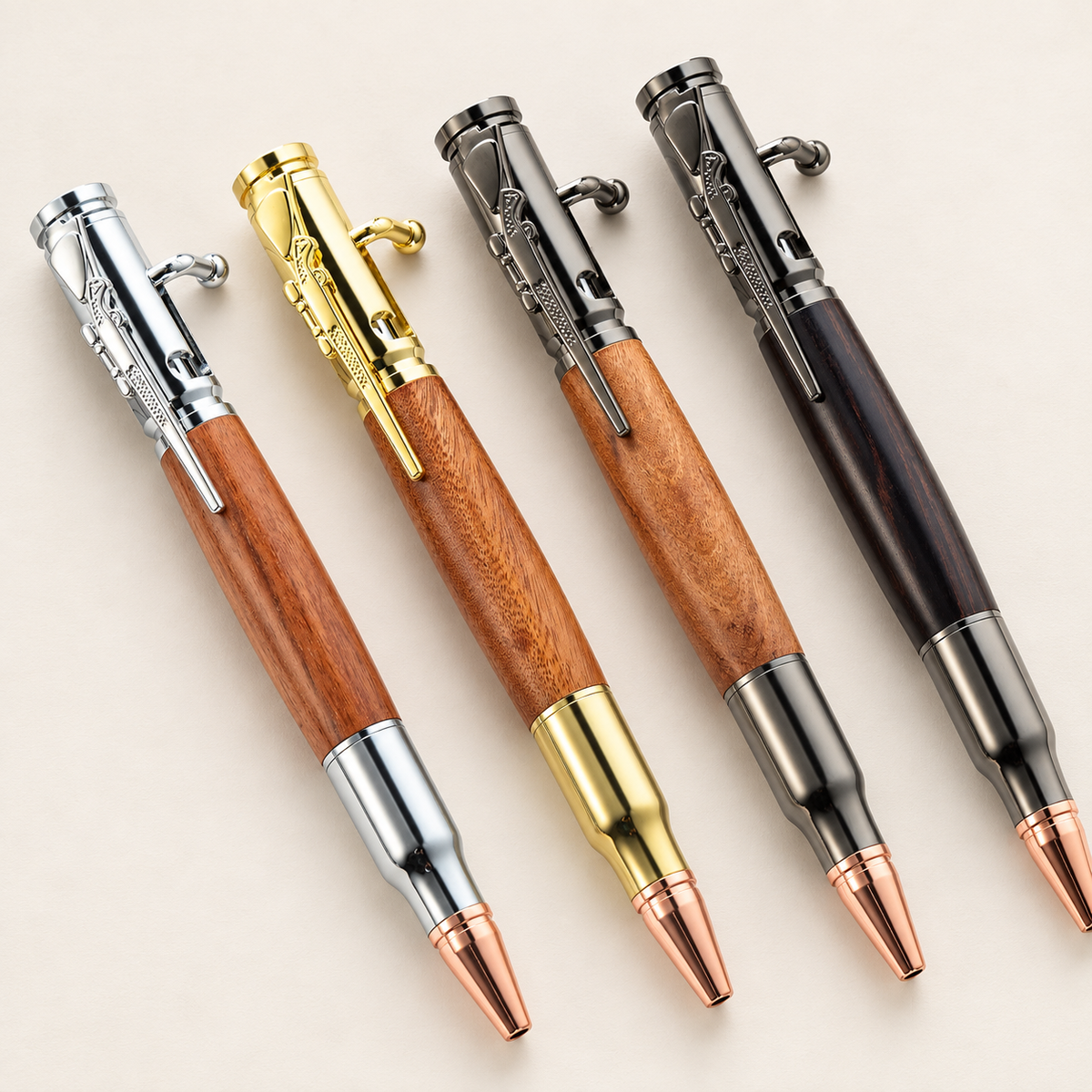 Wooden trigger pen