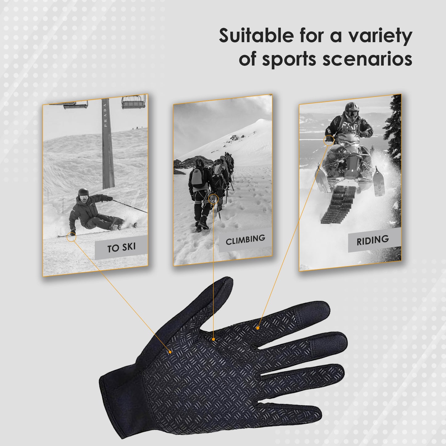 🎄HOT SALE 50% Off 🎁 Ultimate Waterproof & Windproof Thermal Gloves