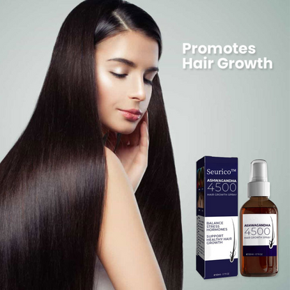 🎄 Holiday Sale Extravaganza: Enjoy 50% Off! 🎁  Seurico™ Ashwagandha 4500 Hair Growth Spray