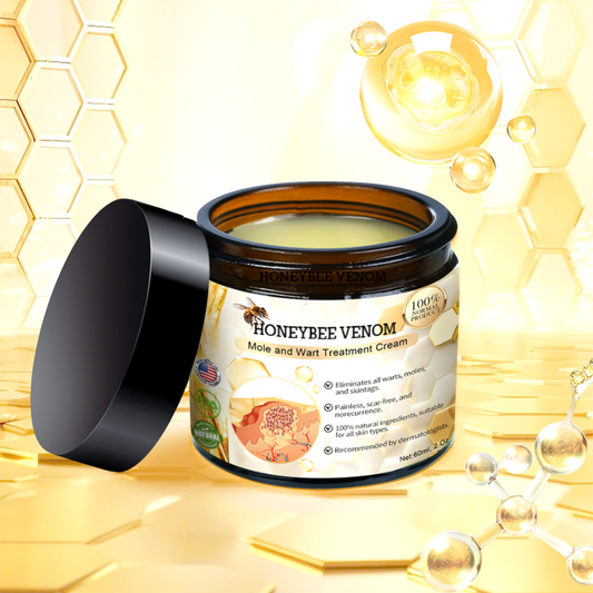 🎄 Holiday Sale Extravaganza: Enjoy 50% Off!  ✨Honeybee Venom Mole and Wart Cream