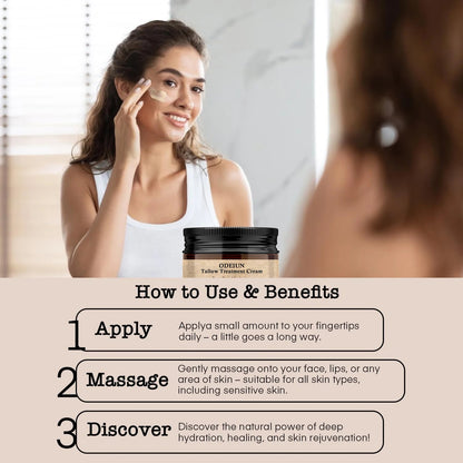 🐂[Official Store] ODEIUN Beef Tallow Repair Treatment Cream