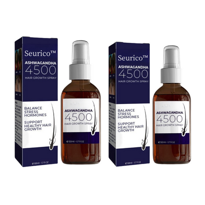 🎄 Holiday Sale Extravaganza: Enjoy 50% Off! 🎁  Seurico™ Ashwagandha 4500 Hair Growth Spray