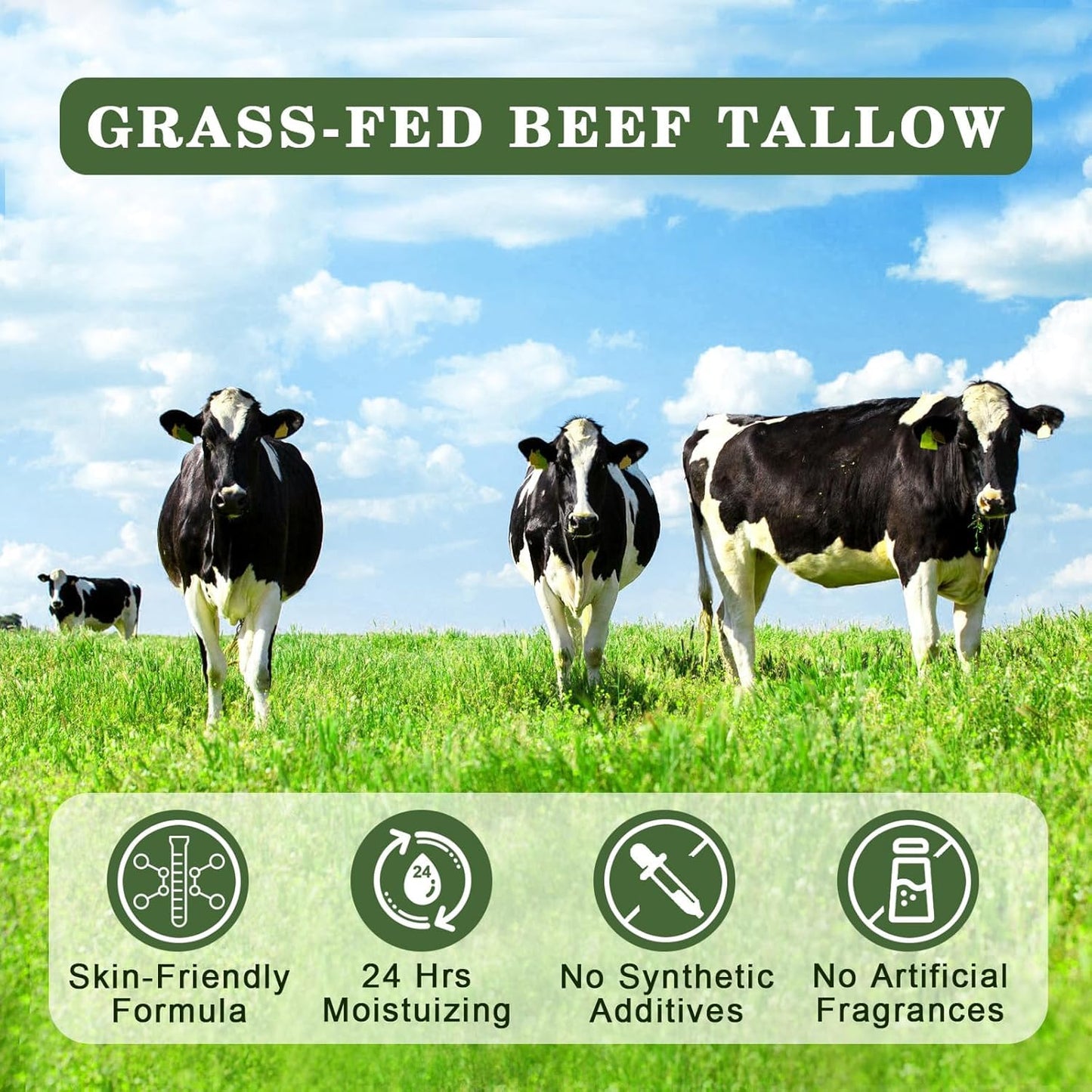 🐂[Official Store] ODEIUN Beef Tallow Repair Treatment Cream