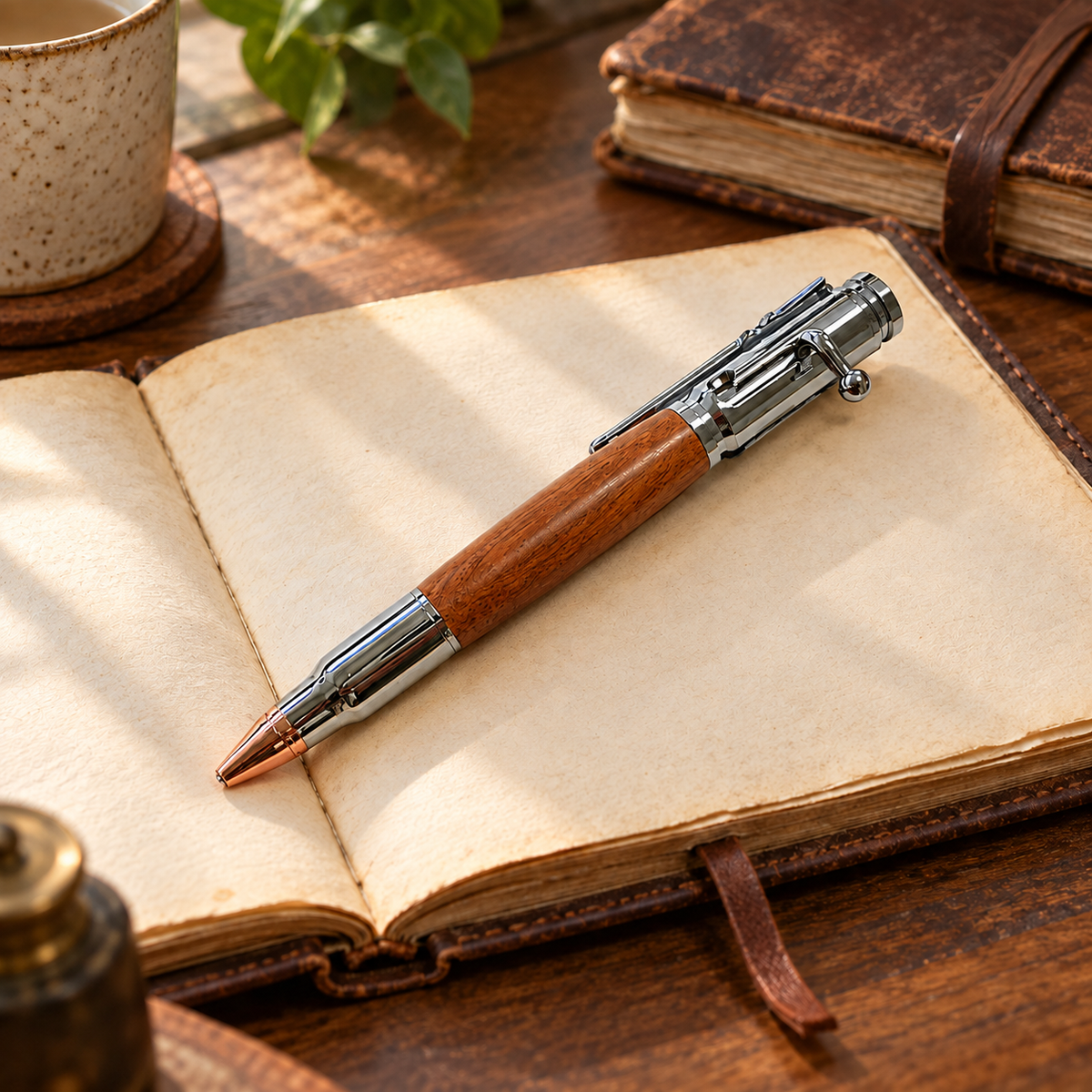 Wooden trigger pen