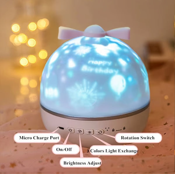 🔥Galactic Glow Night Light (LED Projector)✨