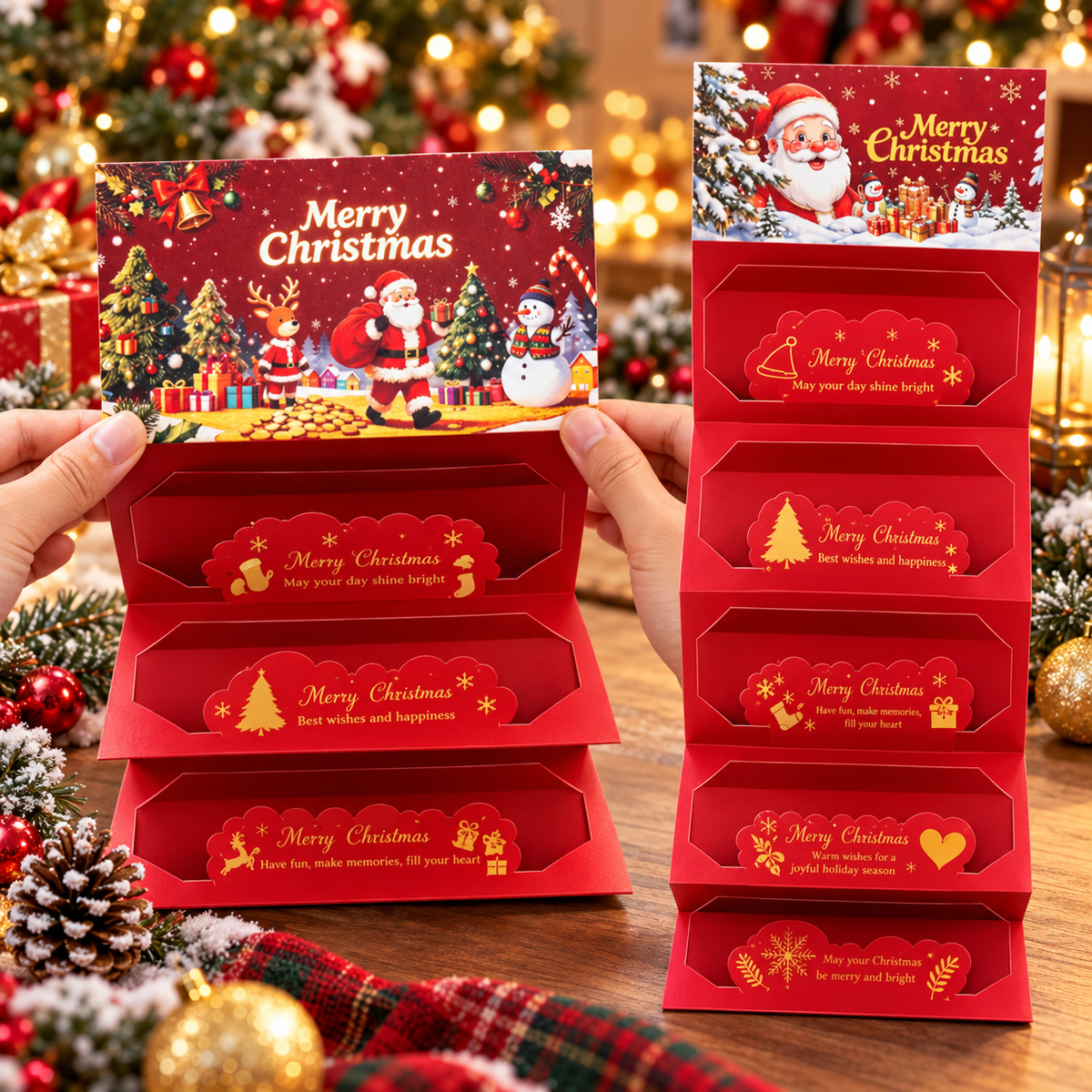 The Gift They Never Saw Coming 🎁 3D Christmas Surprise Cash Card ✨💵