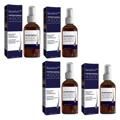 🎄 Holiday Sale Extravaganza: Enjoy 50% Off! 🎁  Seurico™ Ashwagandha 4500 Hair Growth Spray
