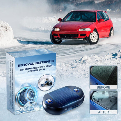 Electromagnetic Anti-Freezing Device ~ Enjoy a clear windshield every winter morning