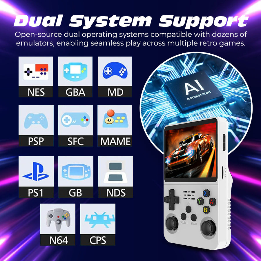 ApexPocket Pro – 60FPS Lag-Free Retro Gaming Open-Source Handheld