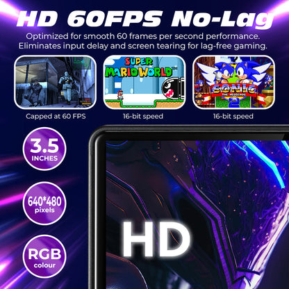 ApexPocket Pro – 60FPS Lag-Free Retro Gaming Open-Source Handheld
