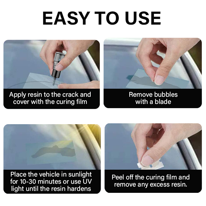 Clearance Blowout! 🚨 Seurico™ GlassFix Guard: 2024 Windshield Crack Repair Formula