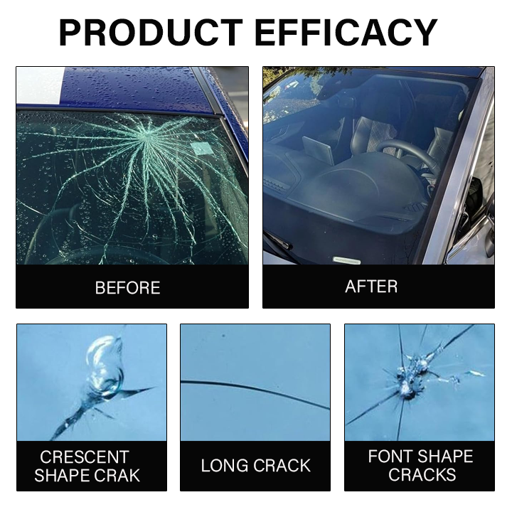 Clearance Blowout! 🚨 Seurico™ GlassFix Guard: 2024 Windshield Crack Repair Formula