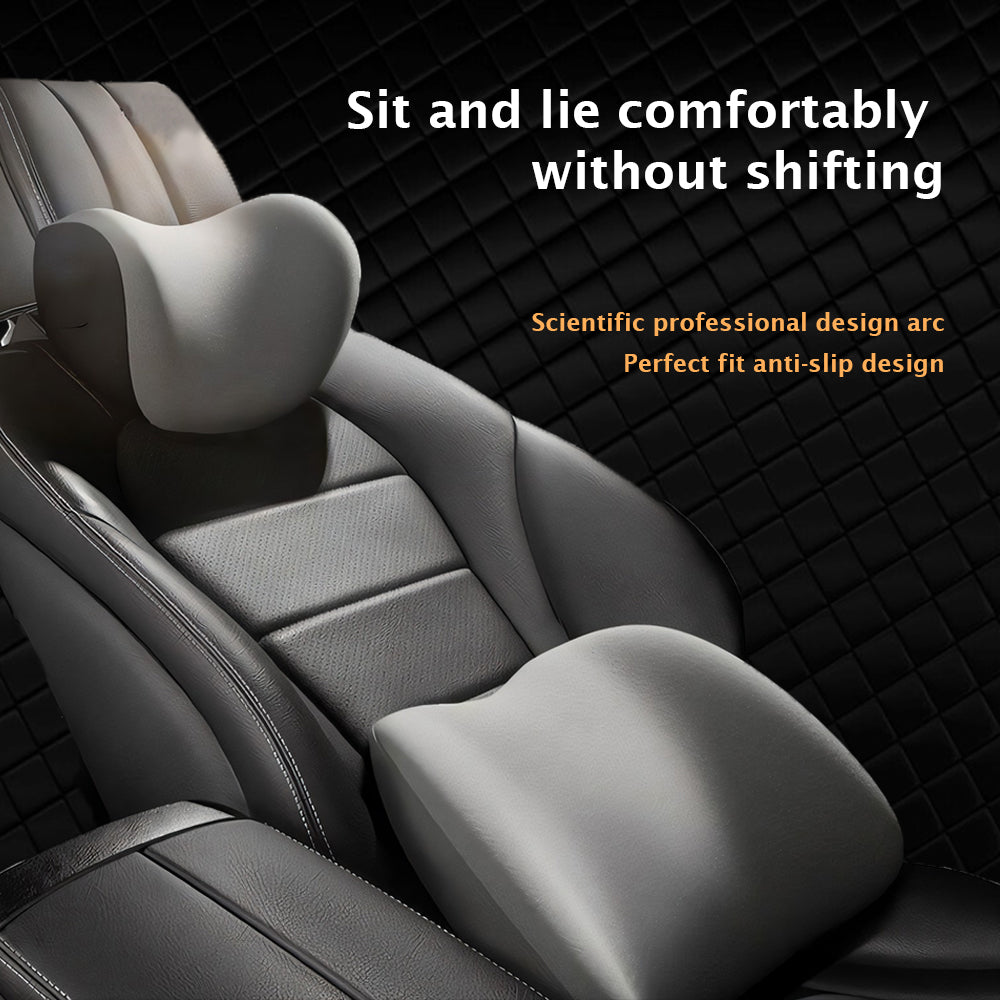 🎄 Holiday Sale Extravaganza: Enjoy 50% Off! 🎁 Car Headrest & Lumbar Support Cushion