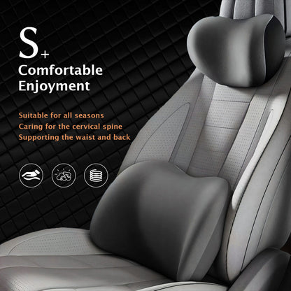 🎄 Holiday Sale Extravaganza: Enjoy 50% Off! 🎁 Car Headrest & Lumbar Support Cushion