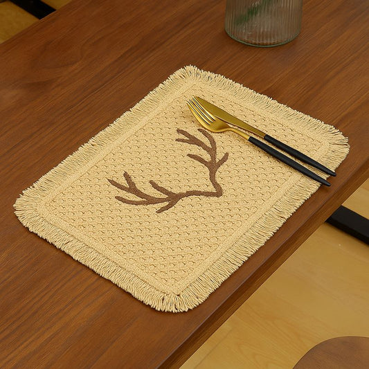 Fringe Cotton Placemat Set