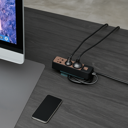 Cable & Power Strip Organizer