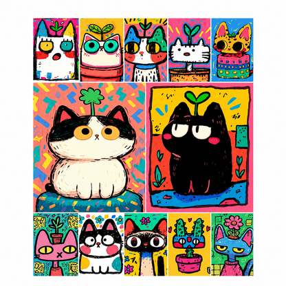 🔥LAST DAY 50% OFF -🎨 Paint Your Own Masterpiece – Beginner-Friendly DIY Paint by Numbers Canvas Kit