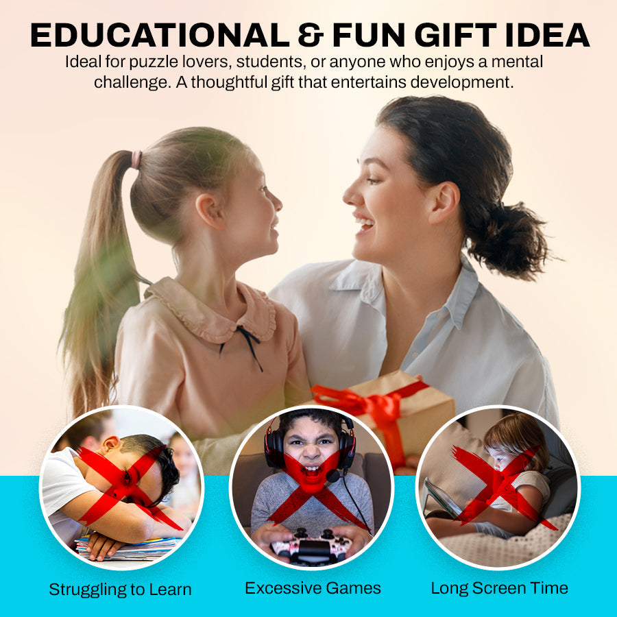 Classic Wire Disentanglement Puzzles - Brain Training Kit