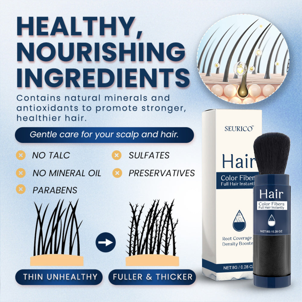 💇‍♀️💇‍♀️ Holiday Sale Extravaganza: Enjoy 50% Off! 🎁Supersize Color Fibers with Refill Set