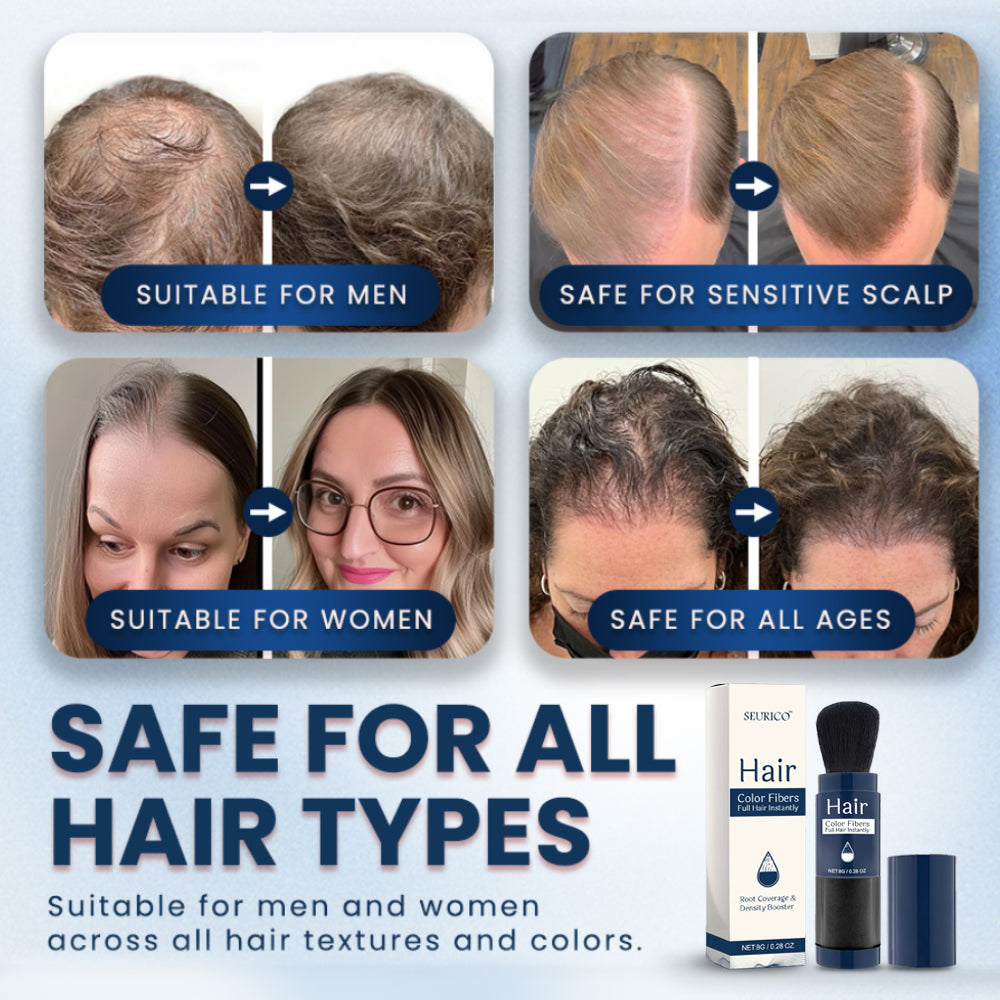 💇‍♀️💇‍♀️ Holiday Sale Extravaganza: Enjoy 50% Off! 🎁Supersize Color Fibers with Refill Set