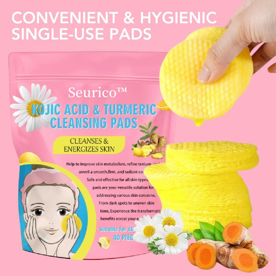 Seurico™ Turmeric Kojic Acid Cleansing Pads