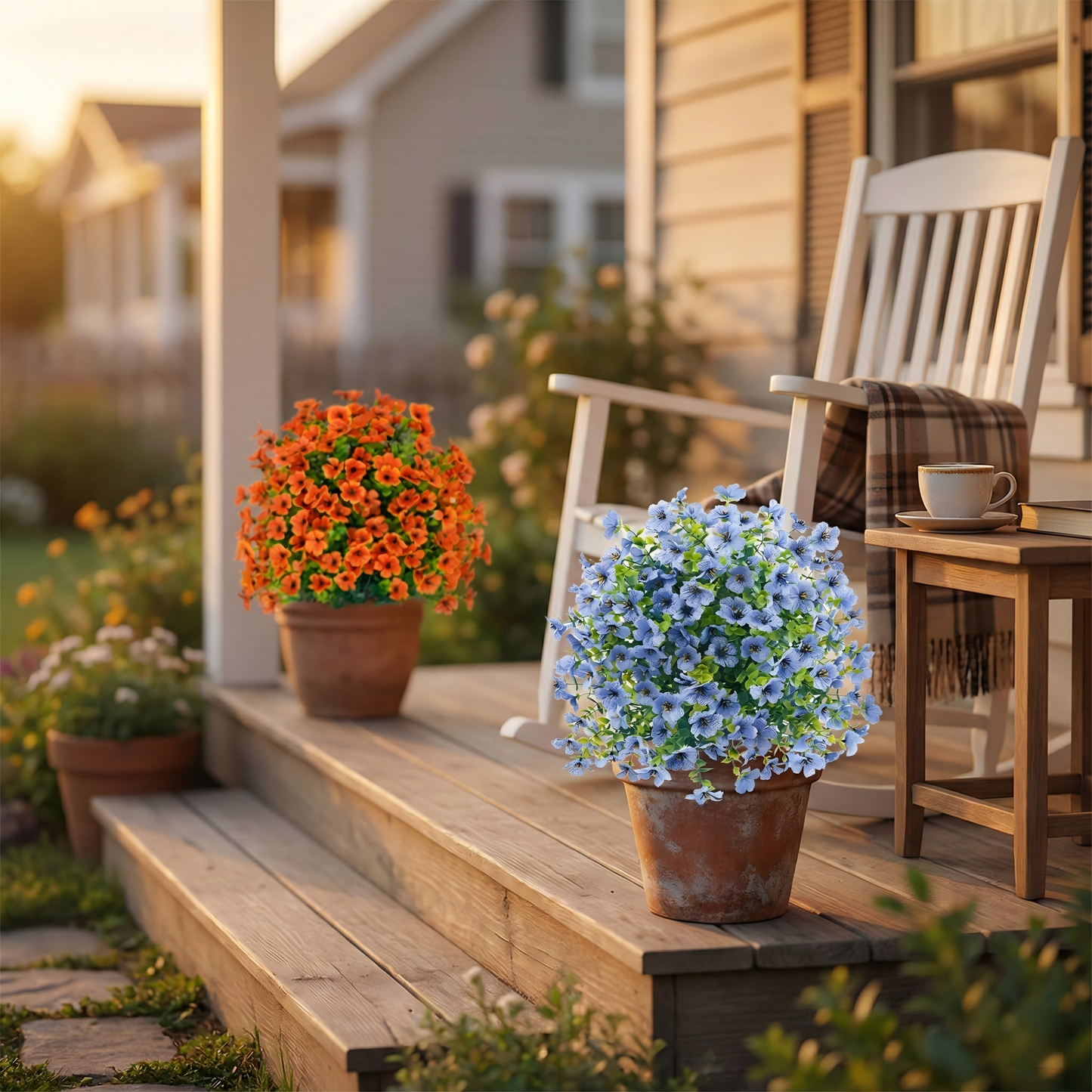 The "Ever-Bloom" Garden Stakes- Zero Maintenance Outdoor Floral Decor