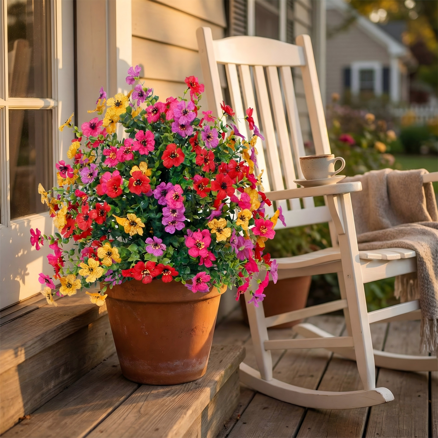 The "Ever-Bloom" Garden Stakes- Zero Maintenance Outdoor Floral Decor