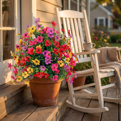 The "Ever-Bloom" Garden Stakes- Zero Maintenance Outdoor Floral Decor