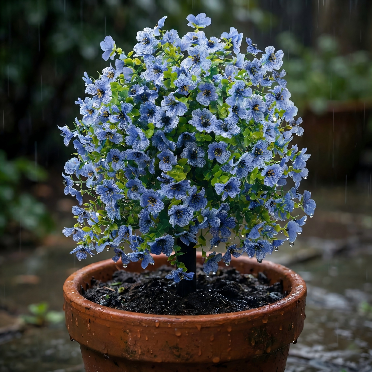 The "Ever-Bloom" Garden Stakes- Zero Maintenance Outdoor Floral Decor