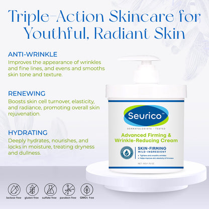 Seurico® Advanced Firming & Wrinkle-Reducing Cream: Restore Skin Elasticity