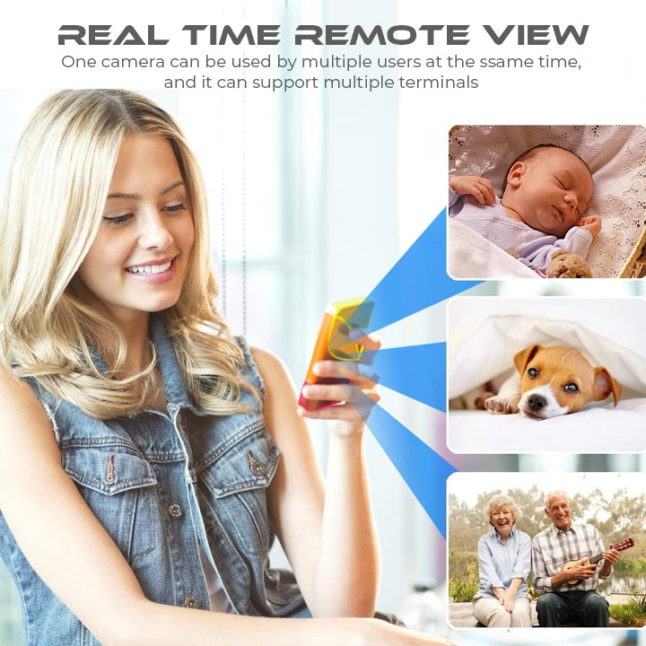 Clearance Blowout! 🚨 🎄 Holiday Sale Extravaganza: Enjoy 50% Off! 🎁  1080P HD Night Vision Mini WIFI Camera