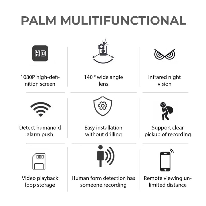 Clearance Blowout! 🚨 🎄 Holiday Sale Extravaganza: Enjoy 50% Off! 🎁  1080P HD Night Vision Mini WIFI Camera