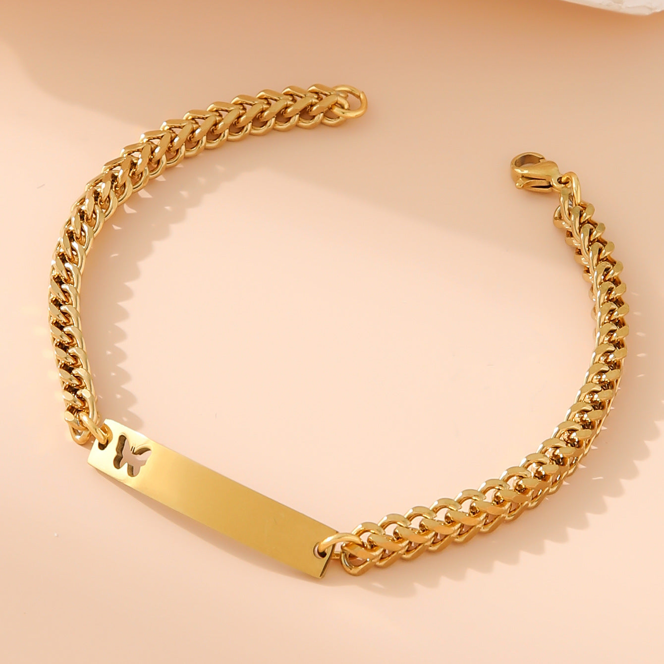 Harmony Golden Sun and Moon DIY Engraved Bracelet