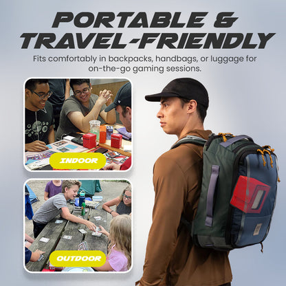 Portable Trading Card Storage Box - Elegant, Protective & Easy to Carry